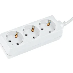 Basic Steckdosenleiste 3-fach weiß