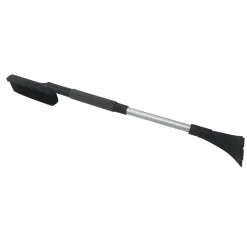 Basic Teleskop-Eiskratzer mit Besen und Verlängerung 82 cm