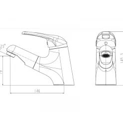 Basic Waschbeckenarmatur Marseille