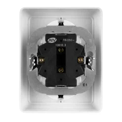 Basic ws Steckdose 2-f.