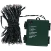 Batterielichterkette mit 24 warm weißen LED IP44 8 Funktionen und Timer
