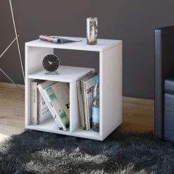 Beistelltisch Zeito weiß/grün