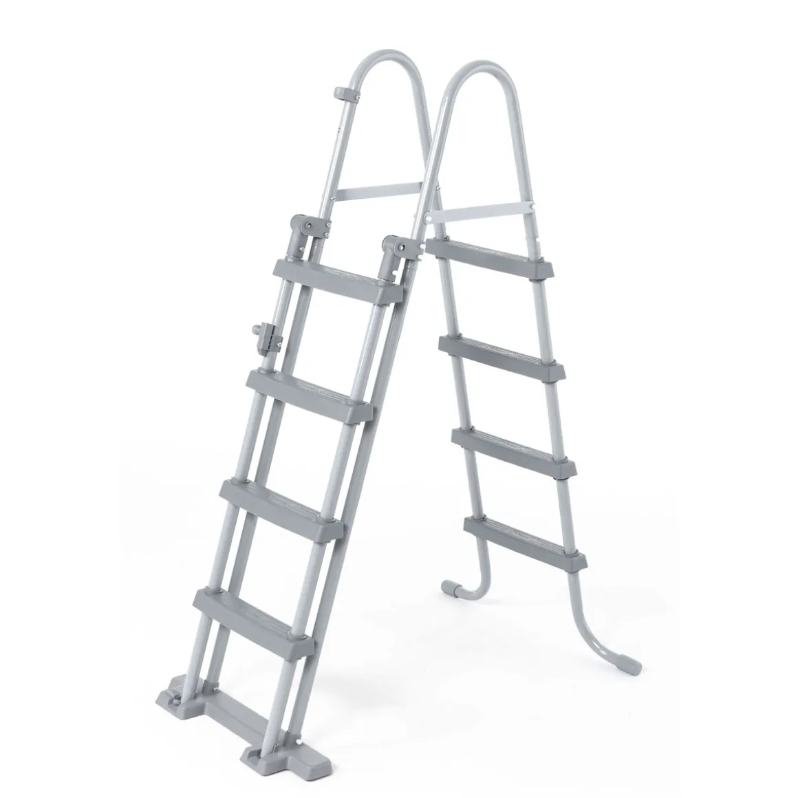 Bestway Stahlwandpool-Set Hydrium oval grau 500 x 120 x 360 cm