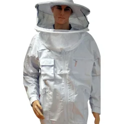 Bienenreich Imkerjacke mit Hut M weiß