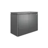 Biohort Gartenschrank HighBoard Größe 160/200 schwarz