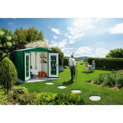 Biohort Gerätehaus Europa Größe 3 dunkelgrün