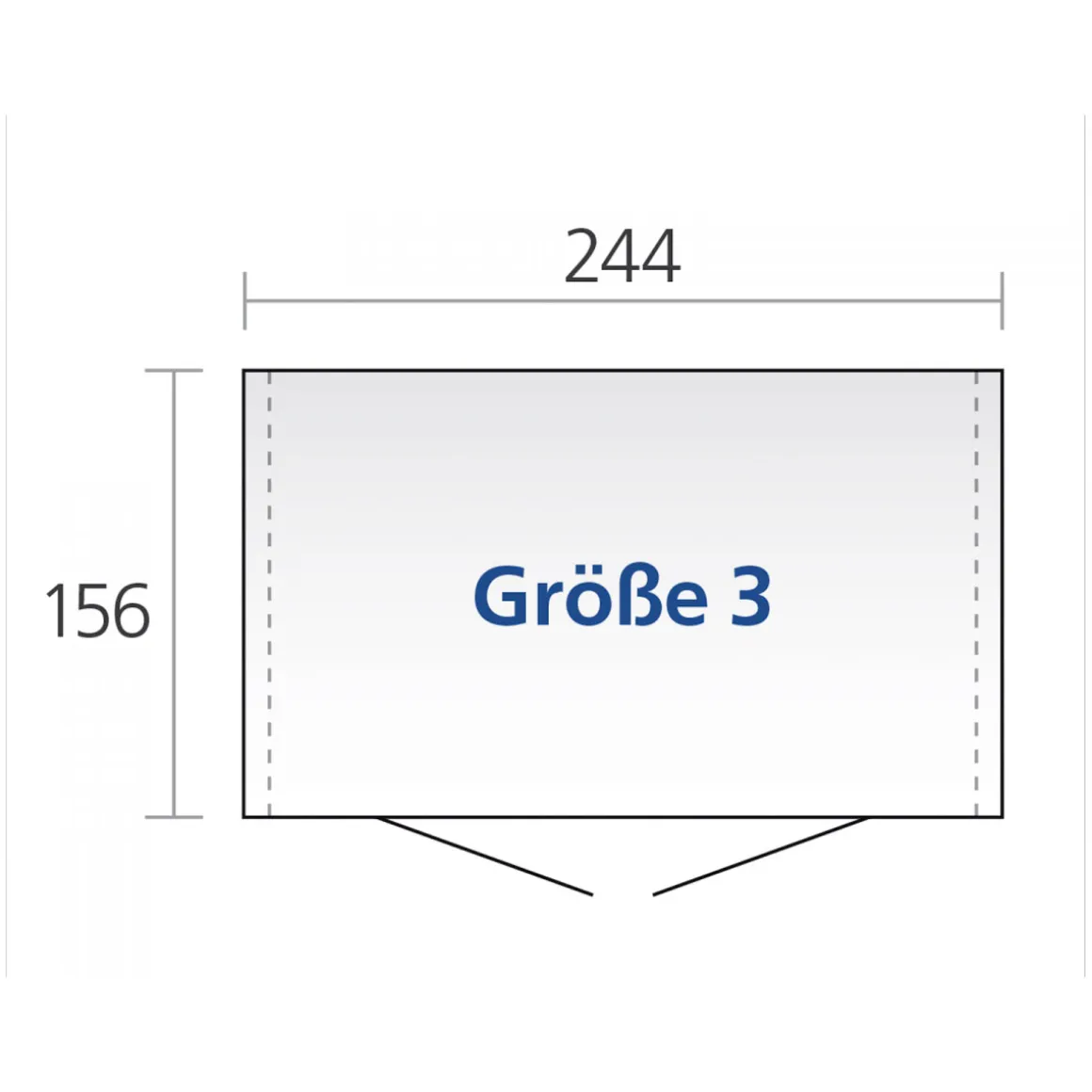 Biohort Gerätehaus Europa Größe 3 dunkelgrün