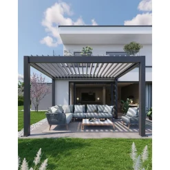 Biohort Pergola Gr. 3 x 3,5 dunkelgrau-metallic