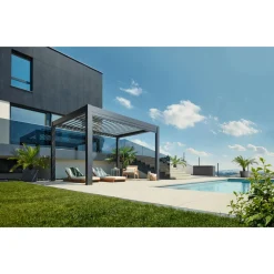 Biohort Pergola Gr. 4 x 3 dunkelgrau-metallic