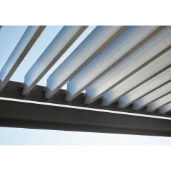 Biohort Pergola Gr. 4 x 3 quarzgrau/silber-metallic