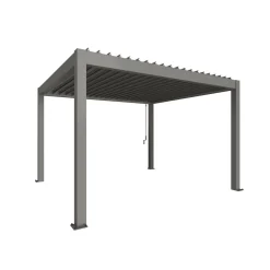 Biohort Pergola Gr. 4 x 3,5 quarzgrau-metallic