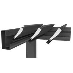 Biohort Pergola Gr. 4 x 3,5 quarzgrau-metallic