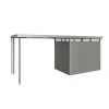 Biohort Seitendach Highline H2 quarzgrau
