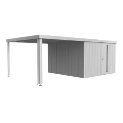 Biohort Seitendach zu Gerätehaus Neo Gr. 4A/4B/4C/4D silber-metallic