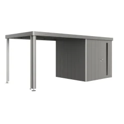 Biohort Seitendach zu Gerätehaus Neo Gr. 2A/2B/2C/2D quarzgrau-metallic
