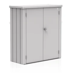 Biohort Terrassenschrank Romeo Größe M silber - metallic
