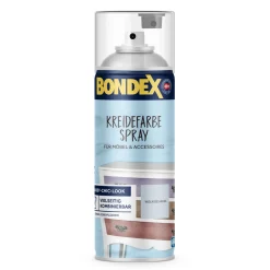 Bondex Kreidefarbe Spray wolkig weiß 0,4 L