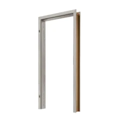 Borne Türzarge komplett CPL Eiche basalt 86 x 198,5 x 16 cm DIN links