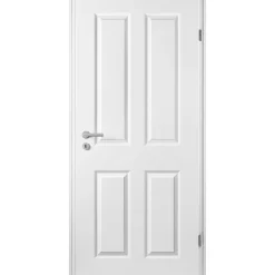 Borne Zimmertür Klassik Weißlack 73,5 x 198,5 cm DIN rechts