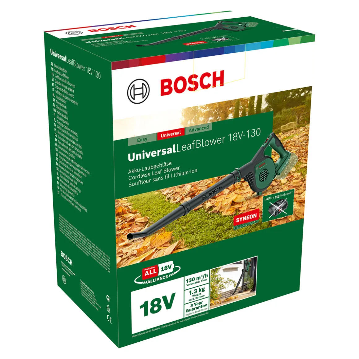 Bosch Akku-Laubbläser UniversalLeafBlower 18V-130
