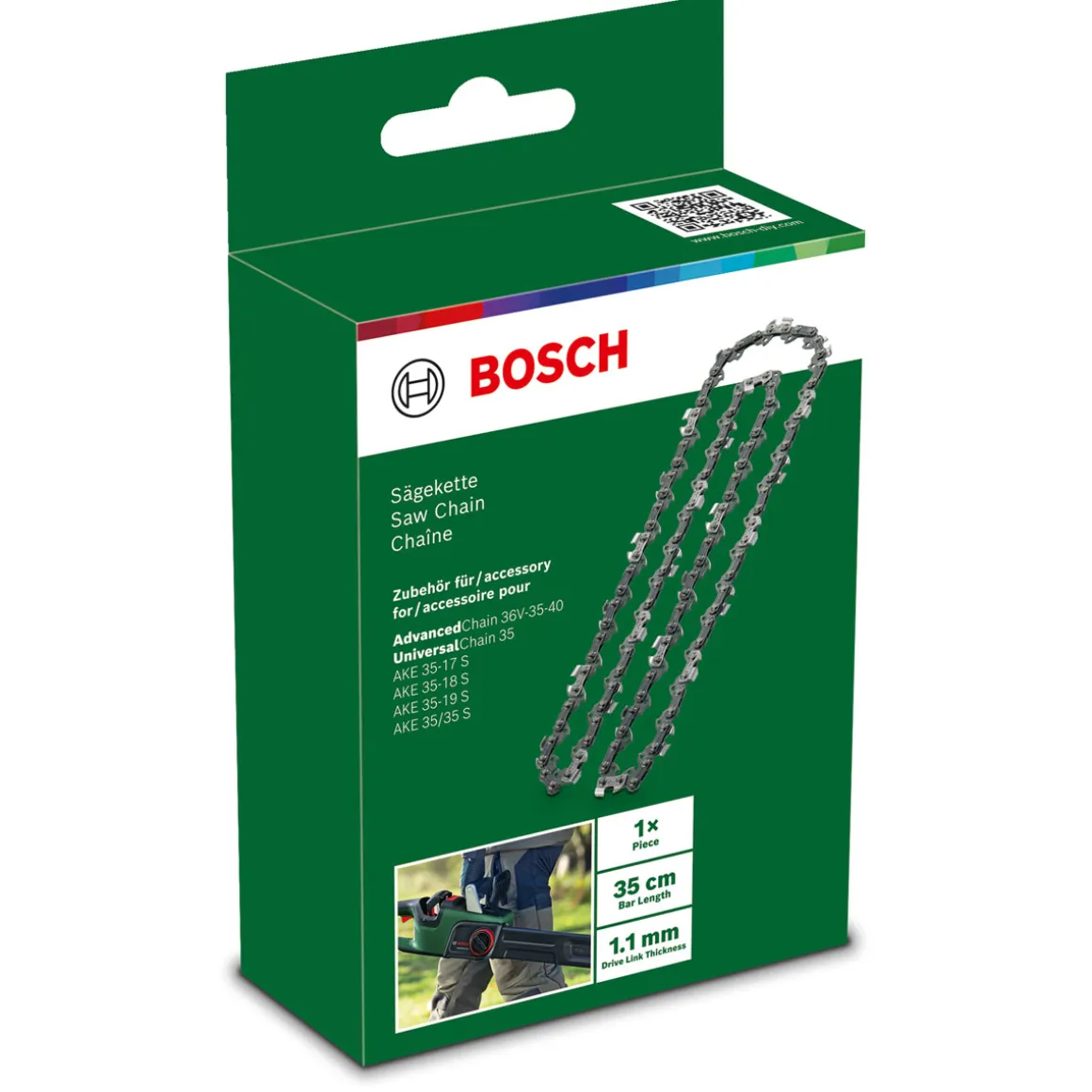 Bosch Sägekette für AKE 35 S 1,1 mm
