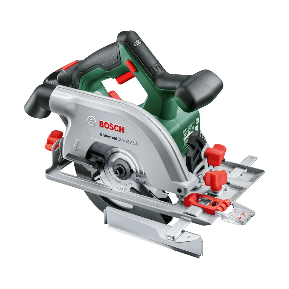 Bosch Akku- Kreissäge Universalcirc 18V-53 solo