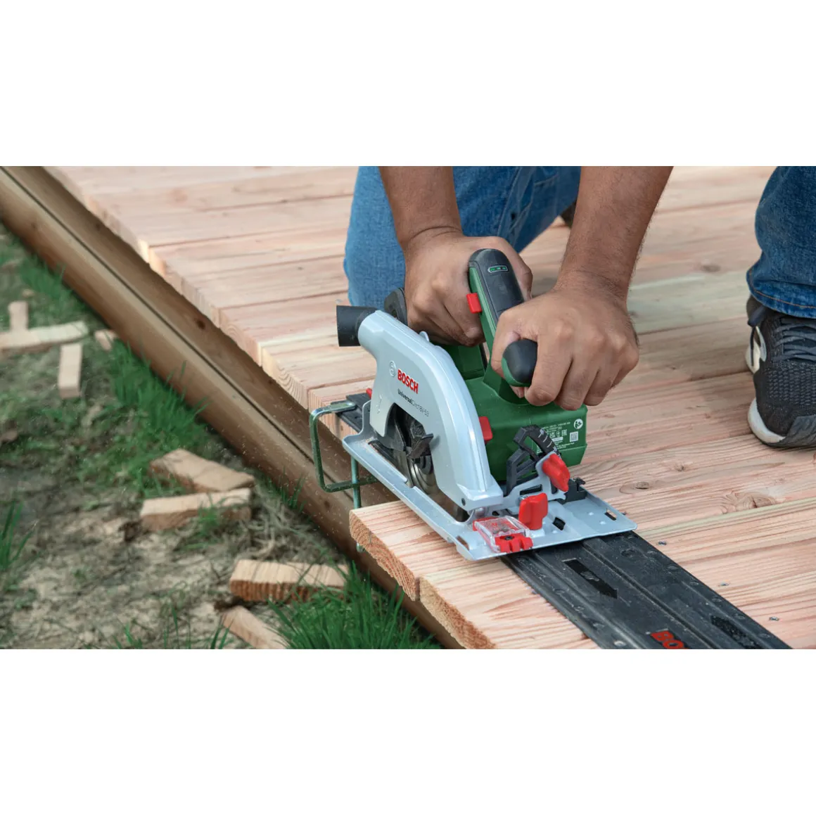 Bosch Akku- Kreissäge Universalcirc 18V-53 solo