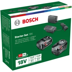 Bosch Akku-Set 18V 2,0Ah und 3,0Ah und AL18V-20