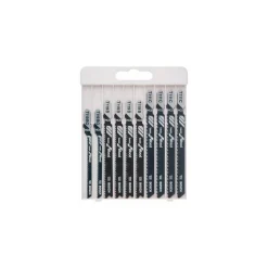 Bosch Professional 10 teilig Stichsägeblatt-Set Basic for Wood