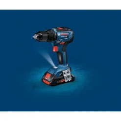 Bosch Professional Akku-Bohrschrauber GSR 18 V mit 2 Akkus