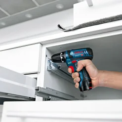 Bosch Professional Akkuschrauber-Set GSR 12V 15 4-teilig