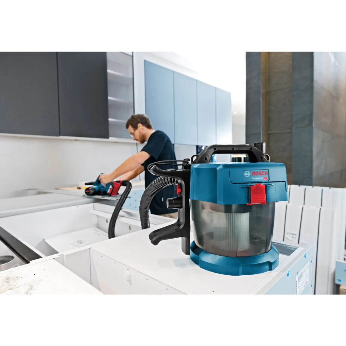 Bosch Professional Akku-Staubsauger-Set GAS 18V-10 solo