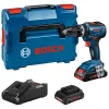Bosch Professional Akku-Schlagbohrschrauber-Set GSB 18V-55