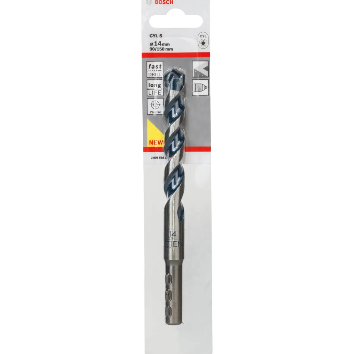 Bosch Professional Betonbohrer CYL-5 14 x 90 x 150 mm