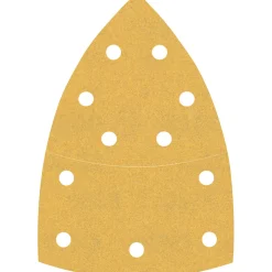 Bosch Professional Expert C470 Schleifpapier mit 11 Löchern für Multischleifer 102 x 62 mm 93 mm G 180 10- teilig