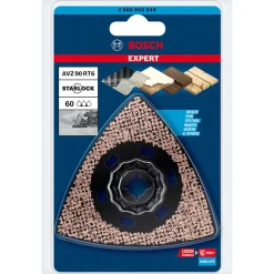 Bosch Professional Expert Sanding Plate AVZ 90 RT6 Blatt für Multifunktionswerkzeuge 90 mm