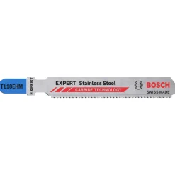 Bosch Professional Expert Stainless Steel T 118 EHM Stichsägeblatt 3 Stück
