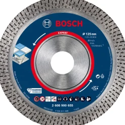 Bosch Professional Expert HardCeramic Diamanttrennscheiben 125 x 22,23 x 1,4 x 10 mm