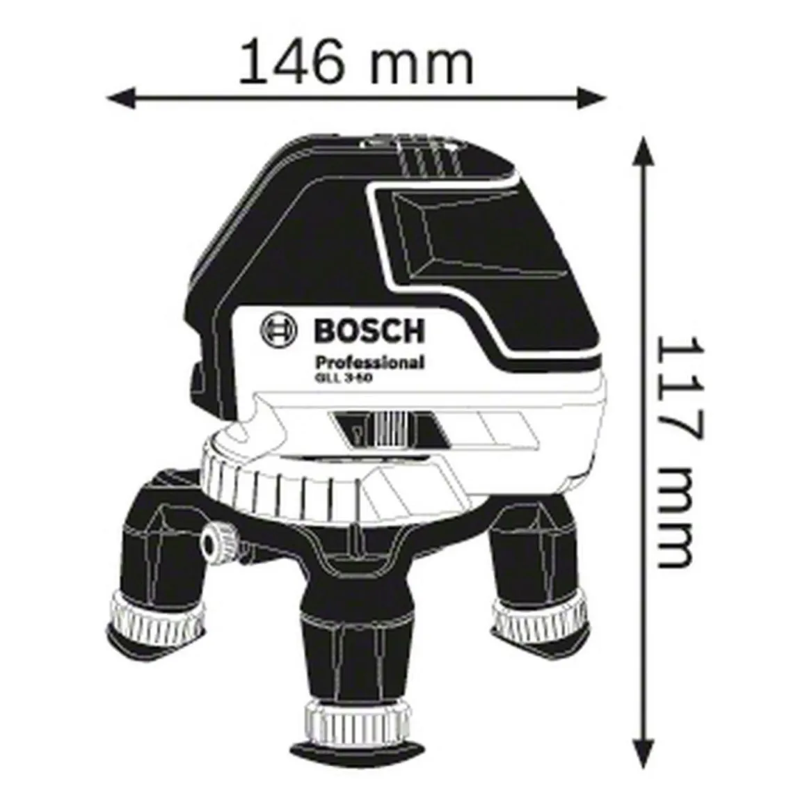 Bosch Professional Linienlaser GLL 3-50