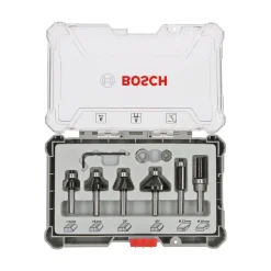 Bosch Professional Rand- und Kantenfräse-Set GKF 12V 6-teilig