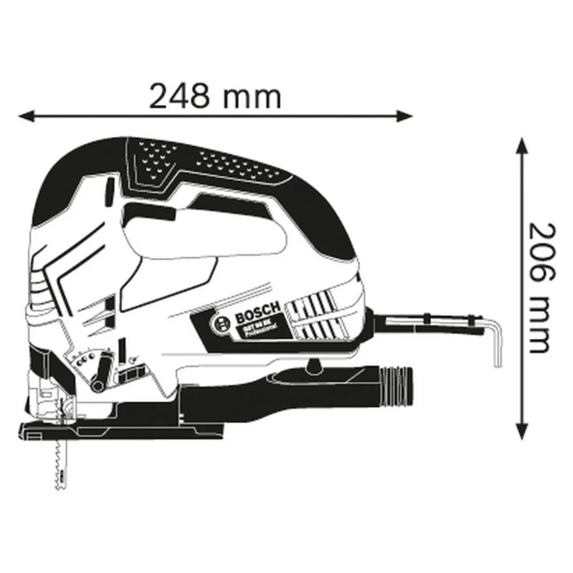 Bosch Professional Stichsäge GST 90 BE