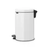 BRABANTIA Treteimer Newicon 12 L mit Kunststoffeinsatz wei