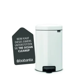 BRABANTIA Treteimer Newicon 12 L mit Kunststoffeinsatz wei