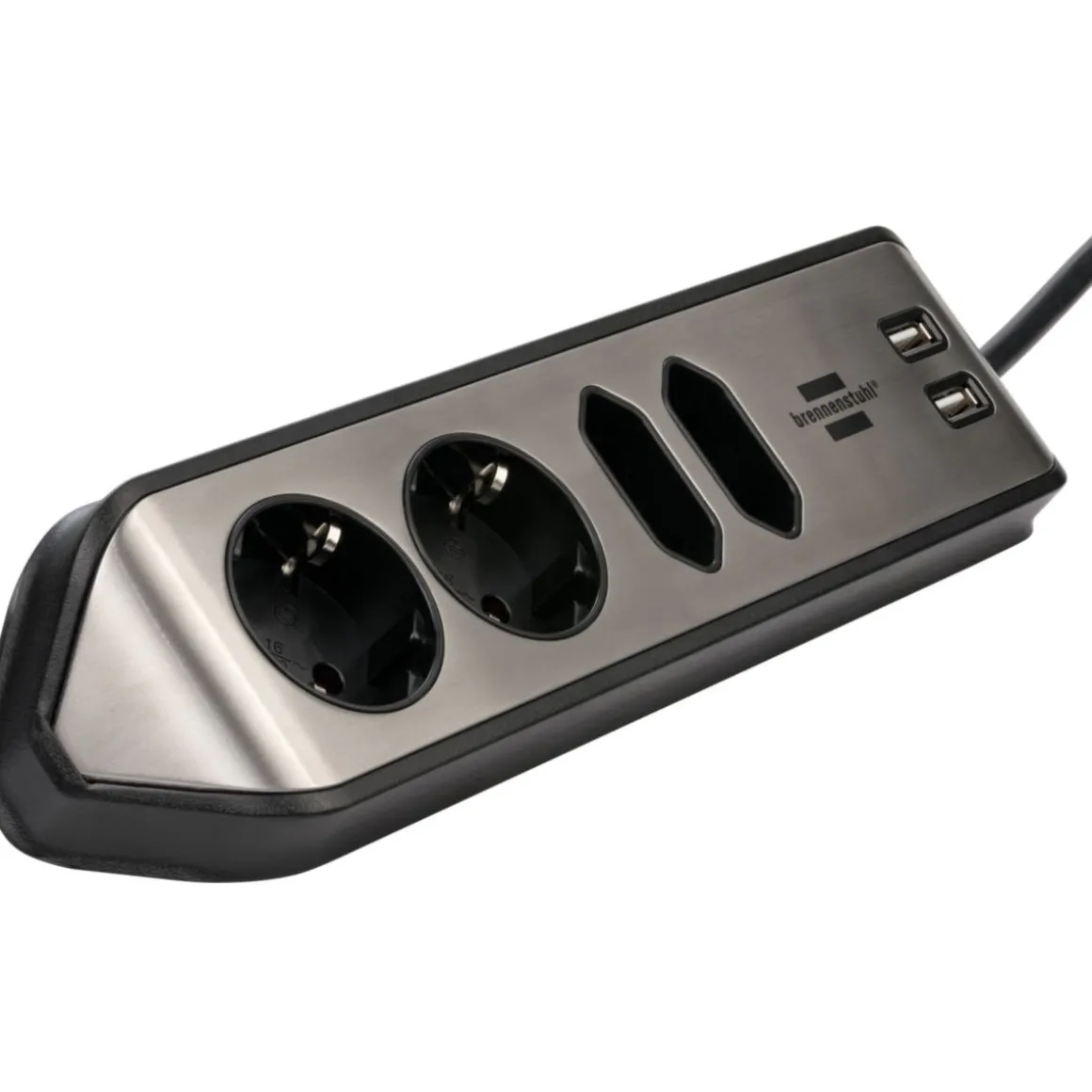 Brennenstuhl Estilo Eck-Steckdosenleiste 2m