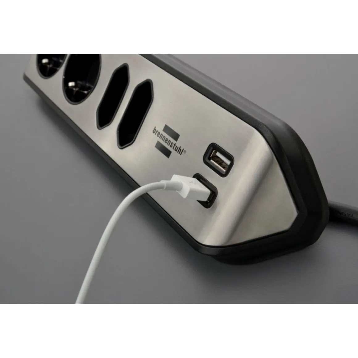 Brennenstuhl Estilo Eck-Steckdosenleiste 2m