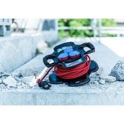 Brennenstuhl Gummi-Kabelhaspel X-Gum BREMAXX-Kabel 10m