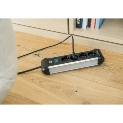 Brennenstuhl Premium-Alu-Line Steckdosenleiste 4-fach