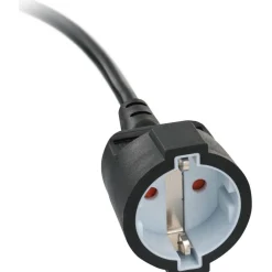 Brennenstuhl Qualitäts-Kunststoff-Verlängerungskabel mit Flachstecker 300 cm schwarz