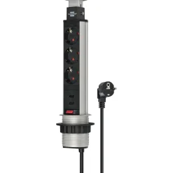 Brennenstuhl Steckdosenleiste Tower Power 3fach