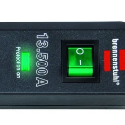 Brennenstuhl Steckdosenleiste Eco-Line 3-fach schwarz